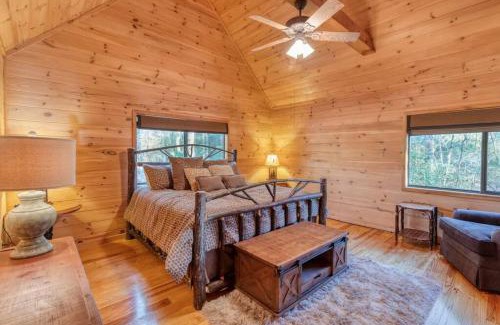 Walnut Mountain House | Ellijay Cabin with Private Lake & great location!