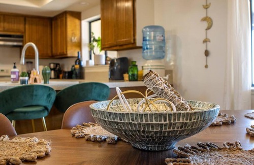 Twentynine Palms House | Emerald Haven! Alien Game Room - Pool - Spa - 15 Min to Joshua Tree Park!