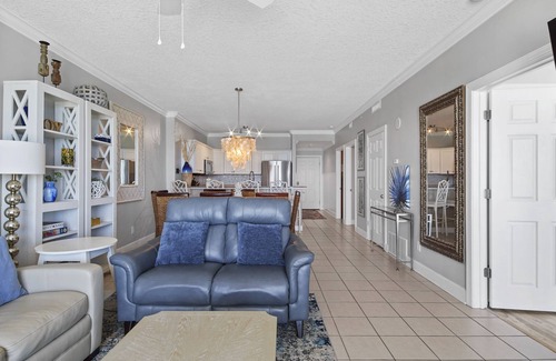 West Panama City Beach Condo | Emerald Isle 502 - Front row beach chair service included! Affordable rates!