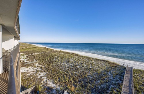 Navarre Beach Condo | Emerald Surf #403 ~ Gulf Front 2 Bedrooms/2 Baths
