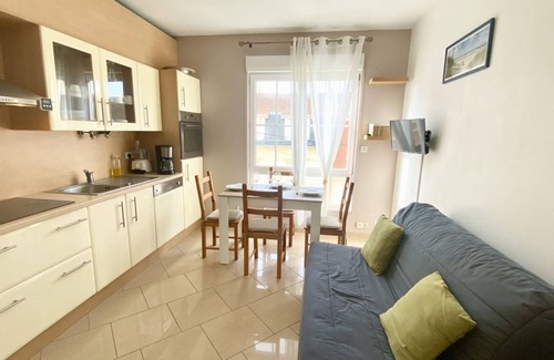 Fort-Mahon-Plage Apartment | Emeraude, Appartement Pour 4 Personnes Proche de la mer
