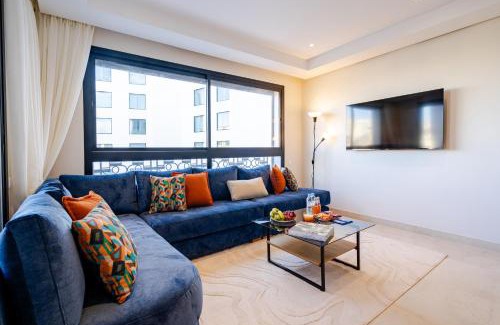 Gauthier Apartment | Emplacement Chic Lumineux & Central Près du Consulat Américain 2 minutes de Twin Center Gauthier Casablanca