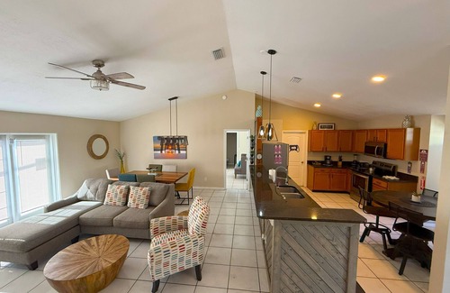 Davenport House | Enchanted Retreat: Pool, BBQ & Game Room