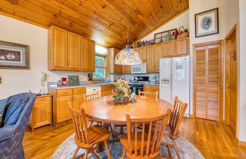 Maggie Valley Cabin | Enchanted Secluded Cabin w/Hot Tub, Fire Pit, and Pets Welcome