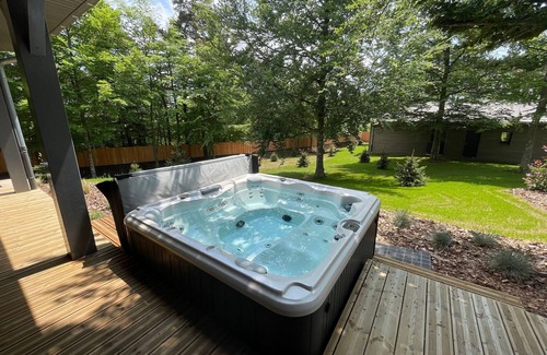 Le Chambon-sur-Lignon Cottage | Enchanting Lodge: Private Hot Tub, Golf Access, Pool, Spa & More