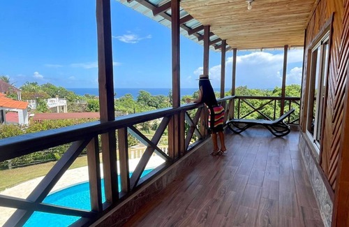 Cabrera Villa | Enchanting Wood Villa, Amazing Ocean Views with Tree house