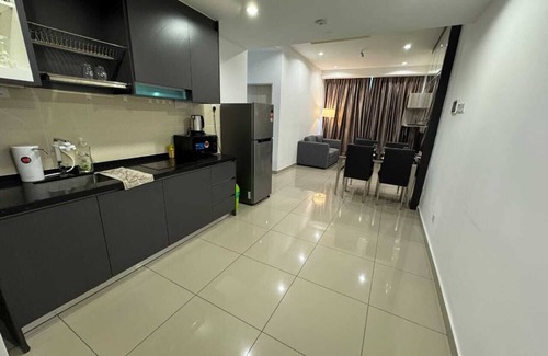 Nusajaya Apartment | Encorp Marina Puteri Harbour,2-bedrooms,4-6 persons, Nearby Legoland