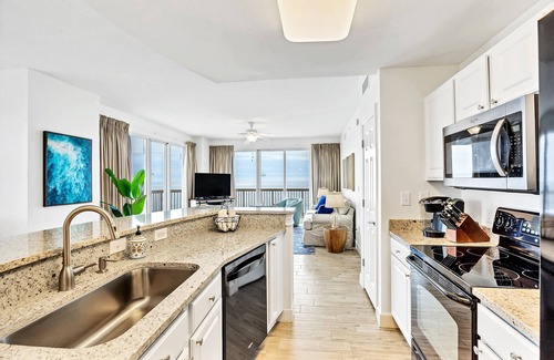 Panama City Beach Condo | ENDLESS GULF VIEWS WITH WRAPAROUND BALCONY!