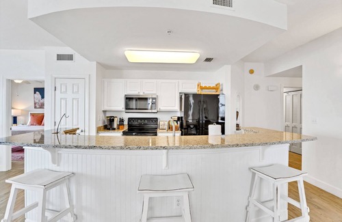 Panama City Beach Condo | ENDLESS GULF VIEWS WITH WRAPAROUND BALCONY!