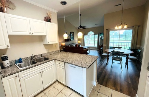 Central Myrtle Beach Condo | Endless Summer Cozy Condo at Magnolia Place - Golf Course Views!
