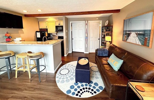 Onekama Condo | ENJOY 2 LAKES: NEW Portage Lakefront condo w/2 Kayaks, walk to Lake Michigan!