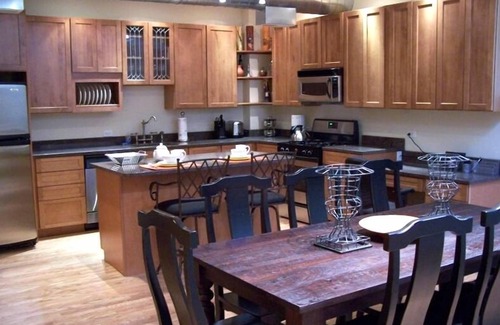Shorewood-Tower Hills-Harbert Condo | Enjoy a book, glass of wine in a luxury loft or an amazing Lake Michigan sunset!