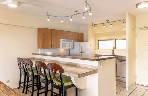 Waikiki Condo | Enjoy beaches, Gorgeous sunset at Waikiki Shore 0612 w/nearby parking