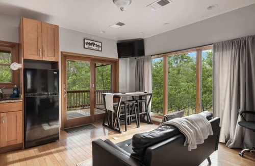 The Woods Cabin | Enjoy Mountain Views, Fire Pit, Grill, Deck & WiFi