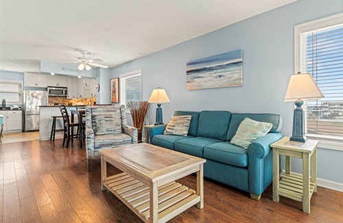 Kill Devil Hills Condo | Enjoy Ocean Views and the Sound of Waves at Balcony Beach at Sea Oats