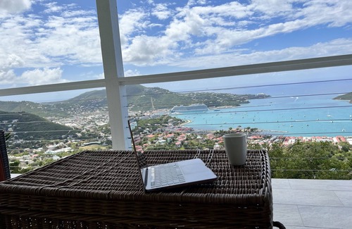 Estate Lerkenlund House | Enjoy summer in St. Thomas! Paradise, Privacy, Pool, Panoramic View, Sleeps 8