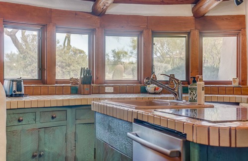 Desert View Village House | Enjoy Sunsets In Sonoran Desert, Hot Tub & Casita at Cave Creek Santa Fe Ranch!