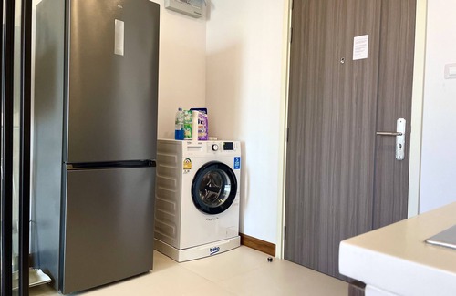 Khlong San Condo | Entire Condo 5 min walk to Iconsiam/BTS Klongsan Super fast wifi