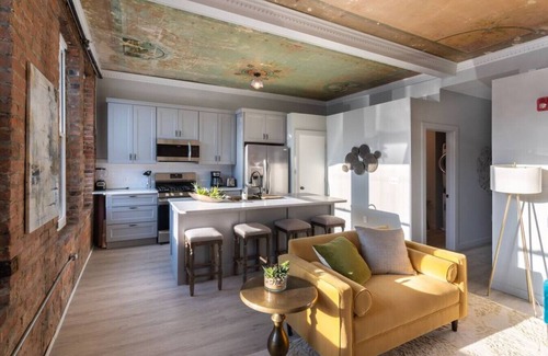 Over-the-Rhine Apartment | Entire Historic Building: Sleeps 30