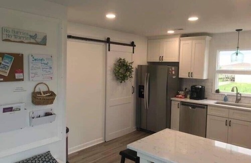 Topsail Beach House | Entire Home! Easy Walk to Beach & Gorgeous Sound View