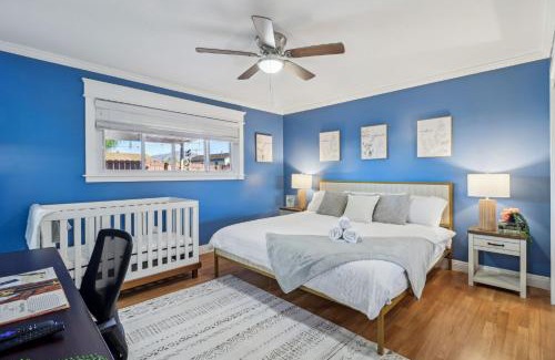 La Presa House | Entire Private 4-Bedroom Home w Gated Yard, Parking, King Bed, Available Now