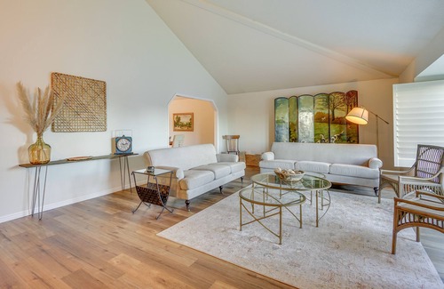 Sandy House | Epic Sandy Home w/ Heated Pool & Mountain Views!