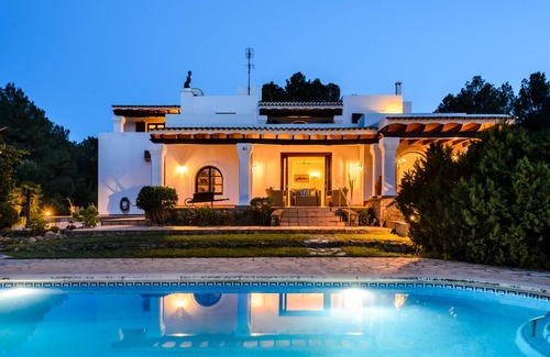 Sant Josep de sa Talaia Villa | MARLIS, Villa. Ibiza. amazing villa with views over towards the bay of San Antonio