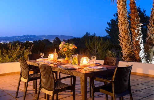 Sant Josep de sa Talaia Villa | MARLIS, Villa. Ibiza. amazing villa with views over towards the bay of San Antonio
