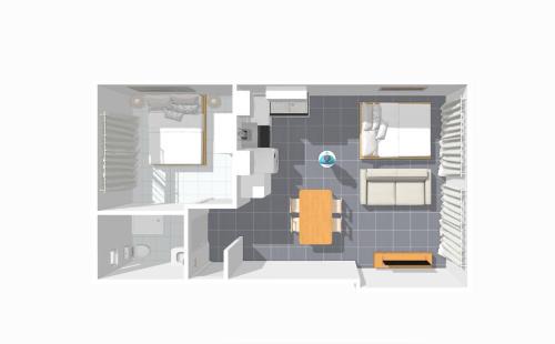 Maisons-Alfort Apartment | Escale-marne fr - 201 - Free Parking - Free Luggage Storage - Metro 8 Eiffel Tower - All equipped - Linen Included - Washing Machine - Luxury Emma Mattress 160X200 - Panoramic View - From 1 to 6 guests
