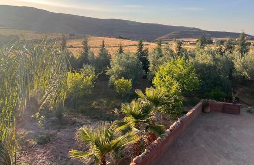Tnine Ourika Villa | Escapade famille - vue panoramique et piscine privée