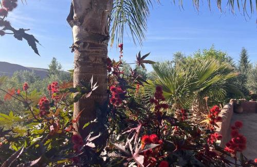 Tnine Ourika Villa | Escapade famille - vue panoramique et piscine privée