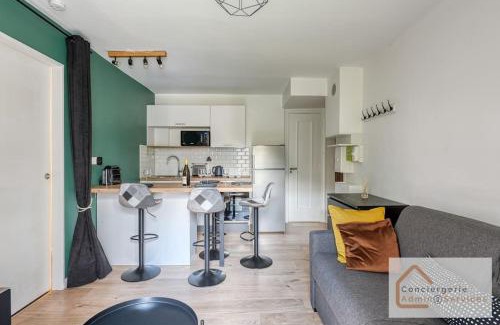 Jean Moulin - Marius Berliet Apartment | Escapade paisible 2 à 4 voyageurs