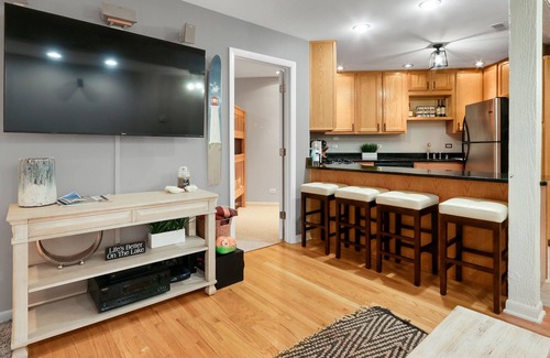 Fontana Condo | Escape to the Lake- Updated Abbey Springs Condo w/ Golf Cart!