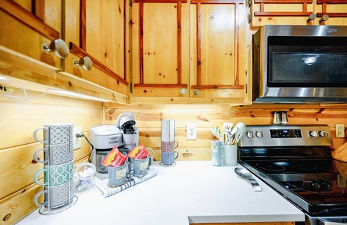 Hochatown Cabin | Escape to The Llama Lodge, a family-friendly retreat nestled among the towering