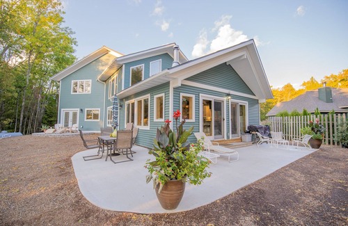 Baileys Harbor House | "Escape to tranquility and serenity at this family retreat lake house."