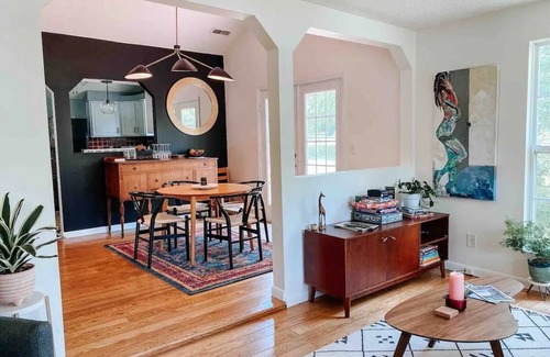 Lansing House | Escape to Your Stylish Bungalow Steps from the National Park