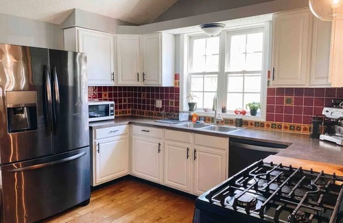 Lansing House | Escape to Your Stylish Bungalow Steps from the National Park