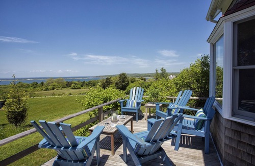 Chilmark House | Estate Guesthouse ~ Glorious Water Views ~ 2 Private Beaches!