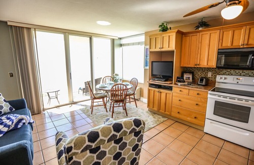 South Island Condo | Estero Beach and Tennis 703B is a wonderfully remodeled, gulf-front studio condominium, with beautiful water views from every window.