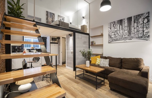 Ibiza Apartment | Estiloso apartamento dúplex en Retiro