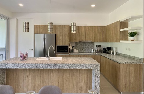 Tankah Villa | Estrella del Mar near XPU-HA new Villa in jungle beach club included