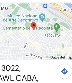 Recoleta Apartment | Estudio Sin escalones! Recoleta