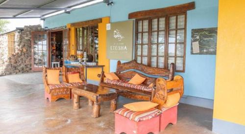 Okaukuejo Hotel | Etosha Safari Camp, Etosha National Park, Namibia