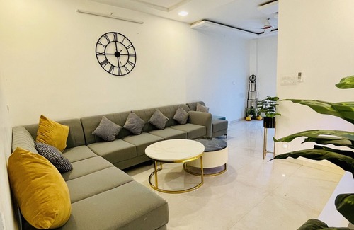 Sanganer Apartment | European Boutique Styled Airbnb with Modern Amenities