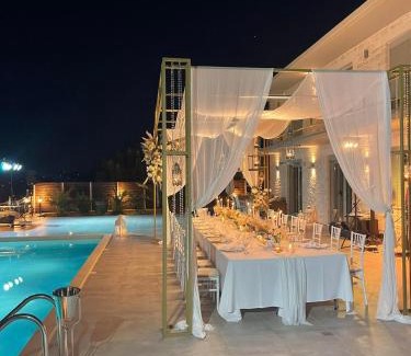 Atsipópoulon Villa | Eva Villas West and East with 2 private infinity pool & and panoramic sea view