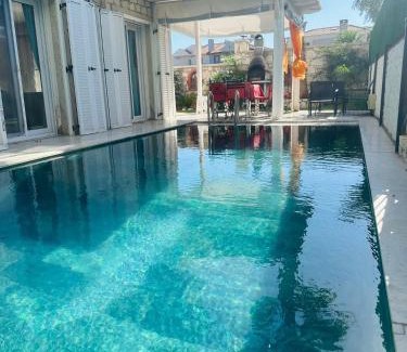 Alacati Villa | Evalacati - Villa Palma-Tamamen Müstakil Villa