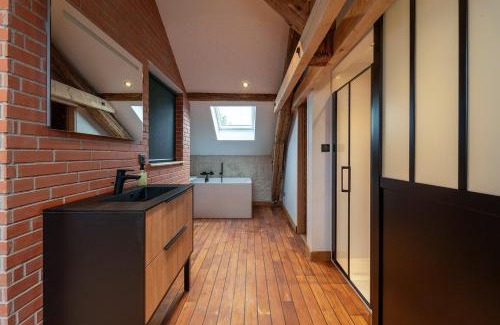 Saint-Pierre - Rene II - Bonsecours Apartment | Evasion chic, spa et sauna sous les toits