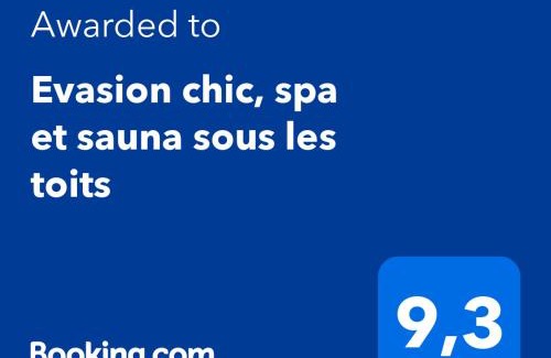 Saint-Pierre - Rene II - Bonsecours Apartment | Evasion chic, spa et sauna sous les toits