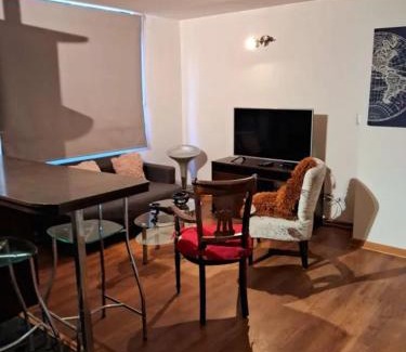 Yerbas Buenas Apartment | Excelente depto central con piscina Petfriendly Para 3 a 4 personas