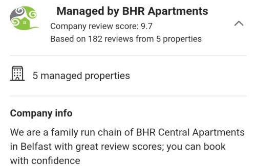 Belfast City Centre Apartment | Excellent Location - City Centre - Parking - 4 Beds -2 Bedrooms